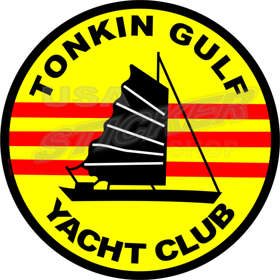 tonkin gulf yacht club decal